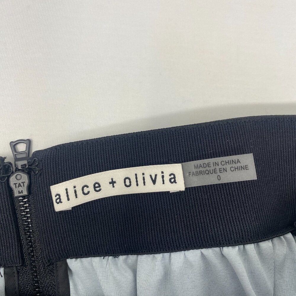 Alice + Olivia Nilda Essential Floral Silk Maxi Skirt 0 - Picture 12 of 12